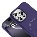 Apple iPhone 16 Pro Uyumlu Kılıf M-Safe Şarj Özellikli Kamera Korumalı Zore Elio Sert PC Kapak - 2