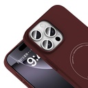 Apple iPhone 16 Pro Max Uyumlu Kılıf M-Safe Şarj Özellikli Kamera Korumalı Zore Elio Sert PC Kapak - 2