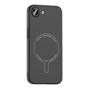 Apple iPhone 16E Uyumlu Kılıf M-Safe Şarj Özellikli Kamera Korumalı Zore Elio Sert PC Kapak - 1