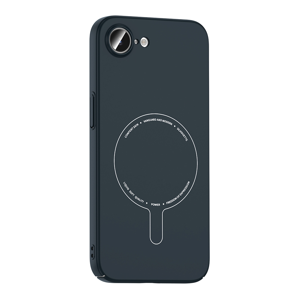 Apple iPhone 16E Uyumlu Kılıf M-Safe Şarj Özellikli Kamera Korumalı Zore Elio Sert PC Kapak - 1