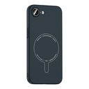Apple iPhone 16E Uyumlu Kılıf M-Safe Şarj Özellikli Kamera Korumalı Zore Elio Sert PC Kapak - 1