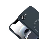 Apple iPhone 16E Uyumlu Kılıf M-Safe Şarj Özellikli Kamera Korumalı Zore Elio Sert PC Kapak - 2
