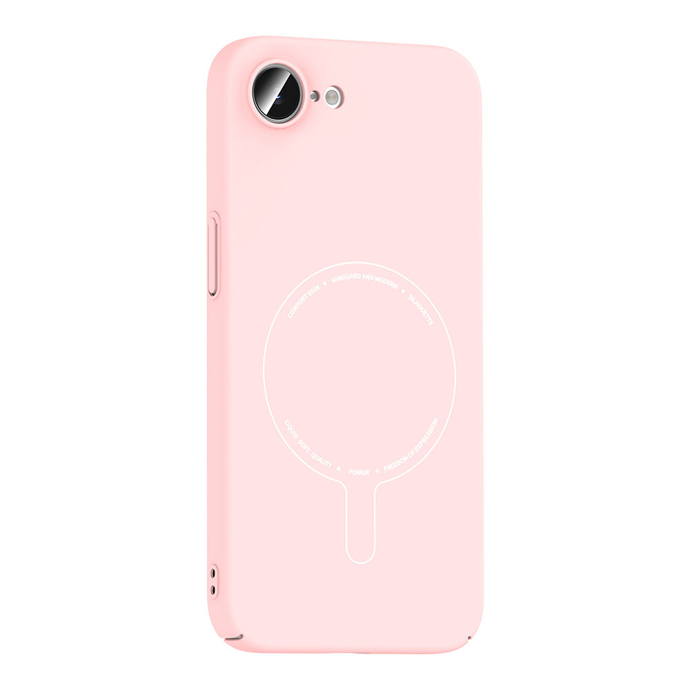 Apple iPhone 16E Uyumlu Kılıf M-Safe Şarj Özellikli Kamera Korumalı Zore Elio Sert PC Kapak - 1