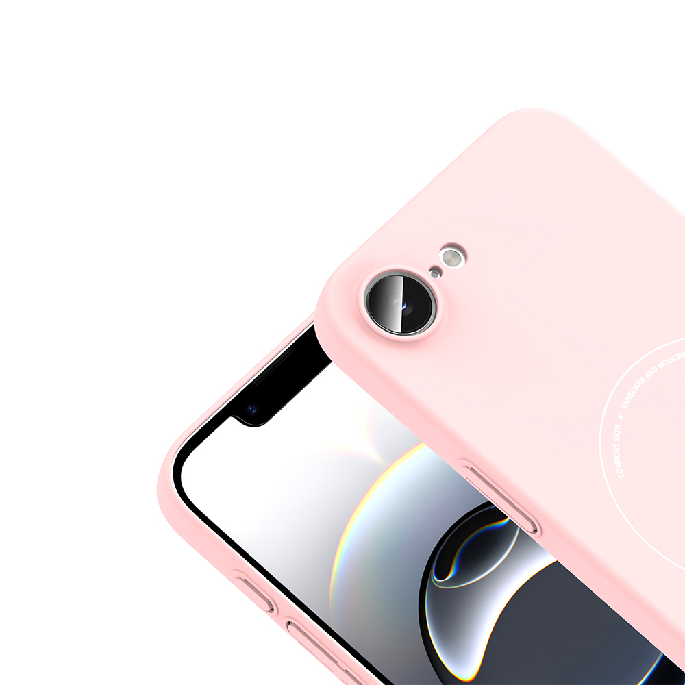 Apple iPhone 16E Uyumlu Kılıf M-Safe Şarj Özellikli Kamera Korumalı Zore Elio Sert PC Kapak - 2