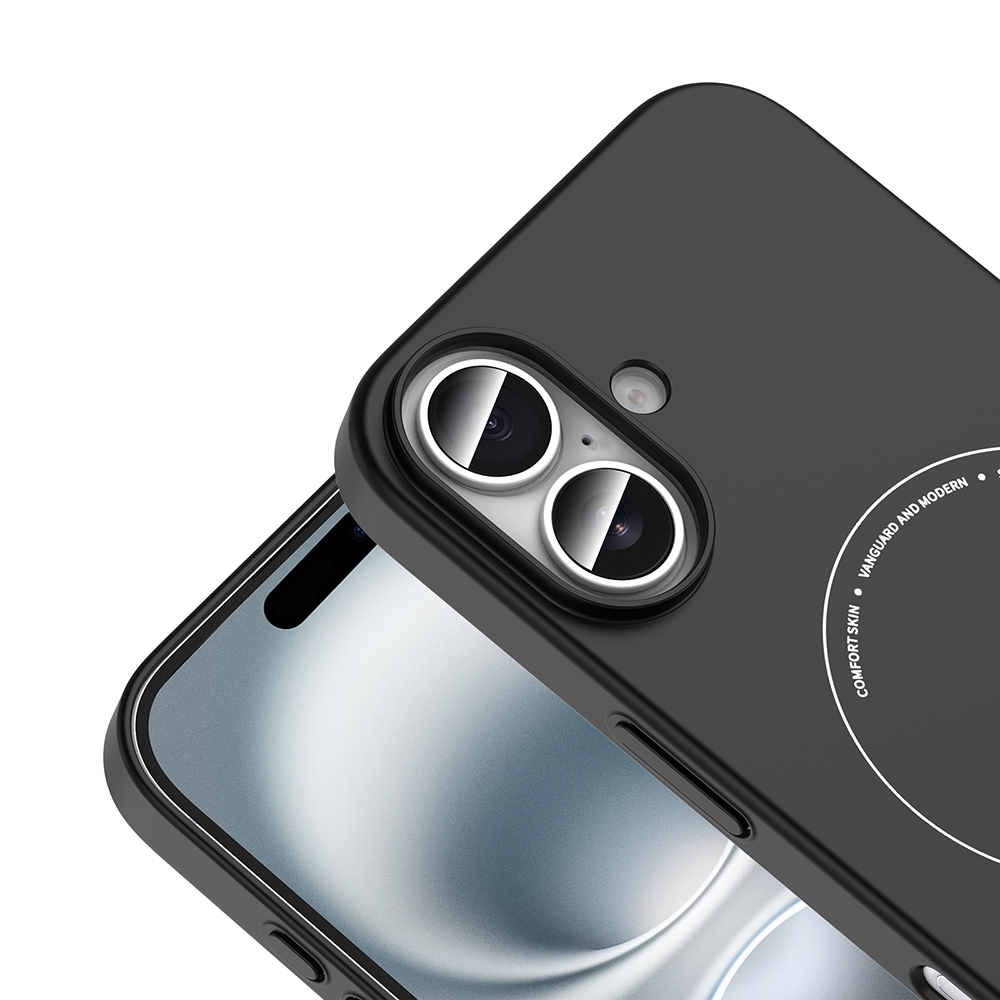 Apple iPhone 17 Uyumlu Kılıf M-Safe Şarj Özellikli Kamera Korumalı Zore Elio Sert PC Kapak - 2
