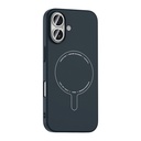 Apple iPhone 17 Uyumlu Kılıf M-Safe Şarj Özellikli Kamera Korumalı Zore Elio Sert PC Kapak - 1