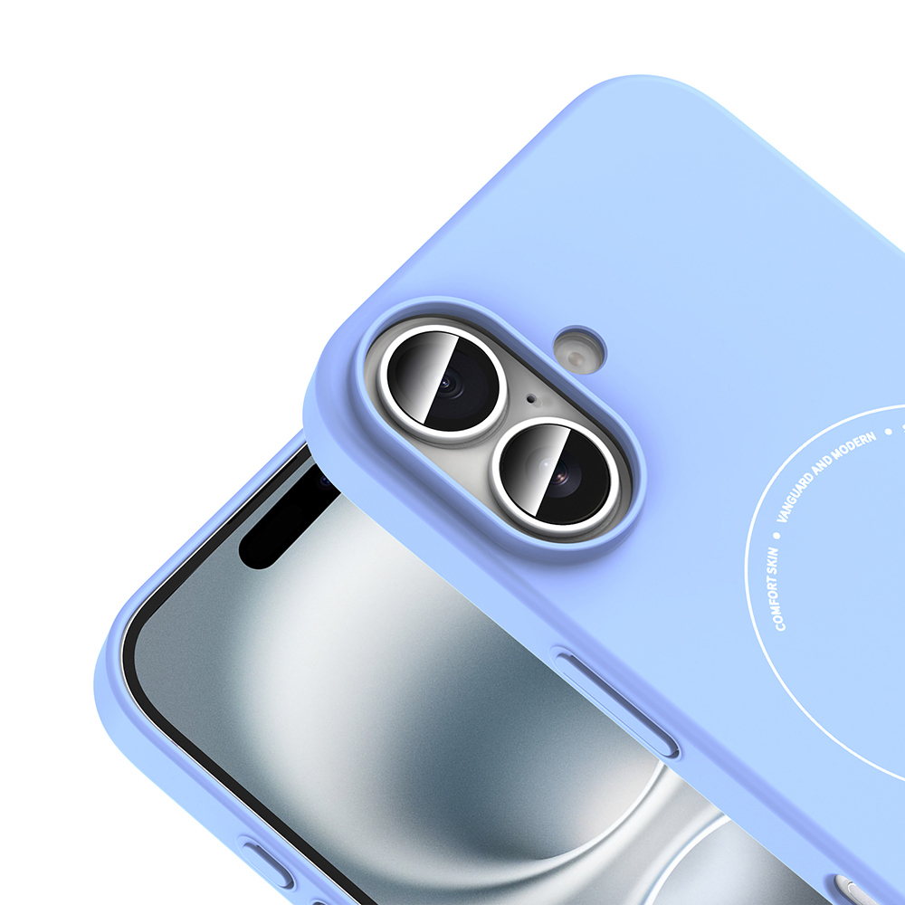 Apple iPhone 17 Uyumlu Kılıf M-Safe Şarj Özellikli Kamera Korumalı Zore Elio Sert PC Kapak - 2