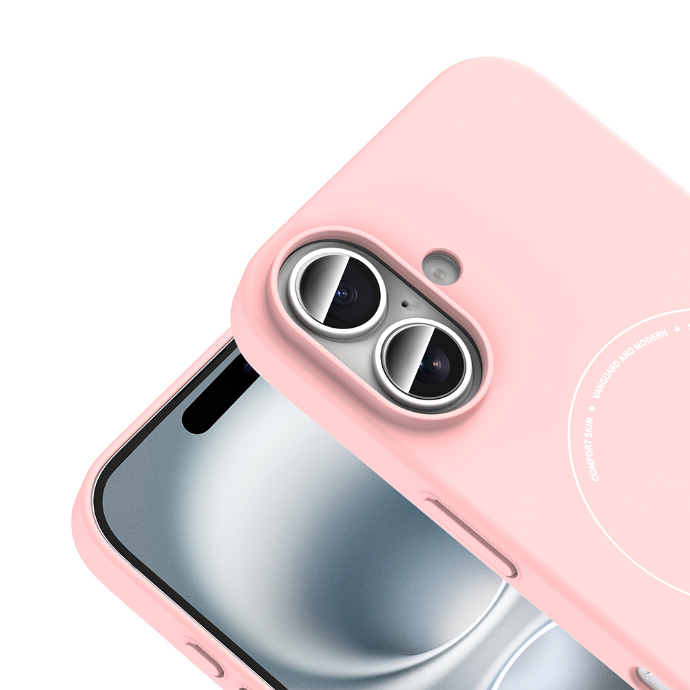 Apple iPhone 17 Uyumlu Kılıf M-Safe Şarj Özellikli Kamera Korumalı Zore Elio Sert PC Kapak - 2