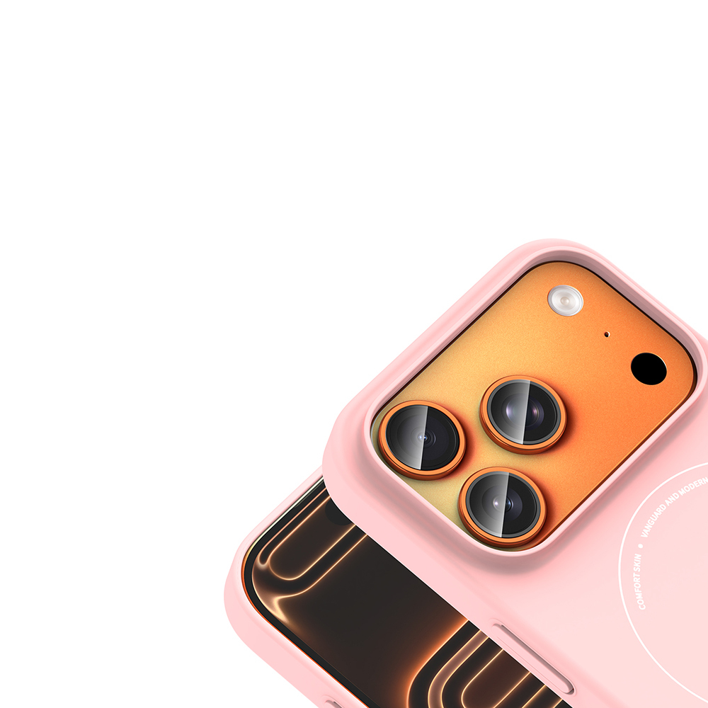 Apple iPhone 17 Pro Uyumlu Kılıf M-Safe Şarj Özellikli Kamera Korumalı Zore Elio Sert PC Kapak - 2