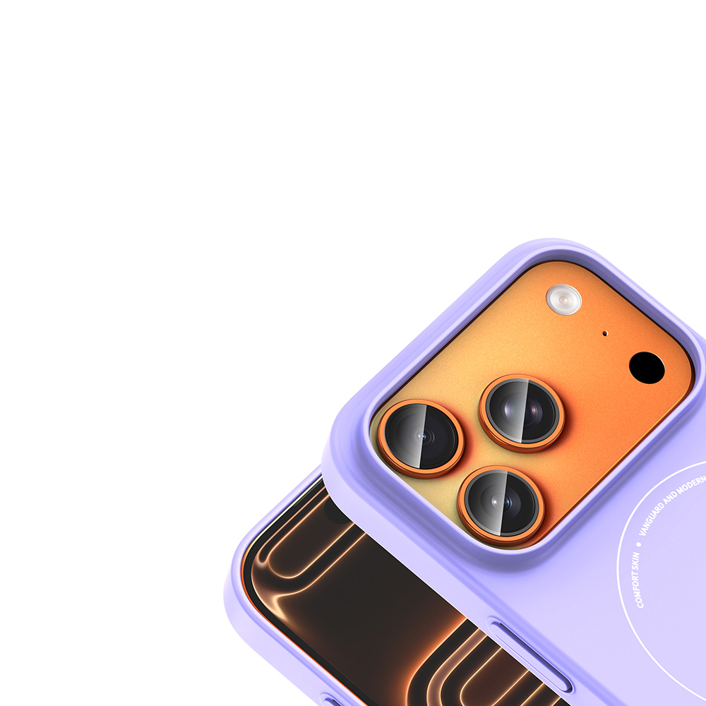 Apple iPhone 17 Pro Uyumlu Kılıf M-Safe Şarj Özellikli Kamera Korumalı Zore Elio Sert PC Kapak - 2