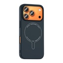 Apple iPhone 17 Pro Max Uyumlu Kılıf M-Safe Şarj Özellikli Kamera Korumalı Zore Elio Sert PC Kapak - 1