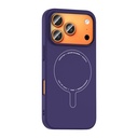 Apple iPhone 17 Pro Max Uyumlu Kılıf M-Safe Şarj Özellikli Kamera Korumalı Zore Elio Sert PC Kapak - 1