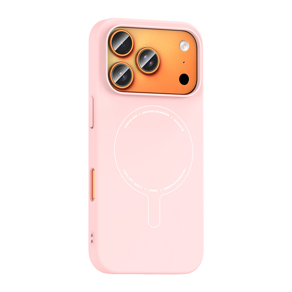 Apple iPhone 17 Pro Max Uyumlu Kılıf M-Safe Şarj Özellikli Kamera Korumalı Zore Elio Sert PC Kapak - 1