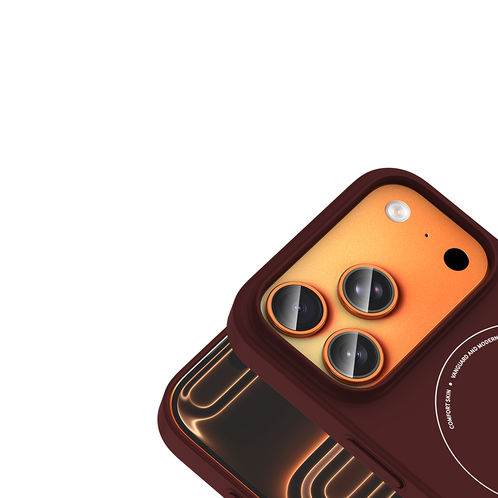 Apple iPhone 17 Pro Max Uyumlu Kılıf M-Safe Şarj Özellikli Kamera Korumalı Zore Elio Sert PC Kapak - 2