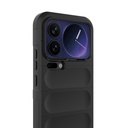Xiaomi 17 Pro Max Uyumlu Kılıf Esnek TPU Oyuklu Arka Yüzey Tasarımlı Zore Etnik Silikon Kapak - 1