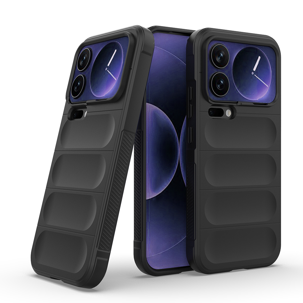 Xiaomi 17 Pro Max Uyumlu Kılıf Esnek TPU Oyuklu Arka Yüzey Tasarımlı Zore Etnik Silikon Kapak - 7