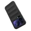 Xiaomi 17 Pro Max Uyumlu Kılıf Esnek TPU Oyuklu Arka Yüzey Tasarımlı Zore Etnik Silikon Kapak - 9