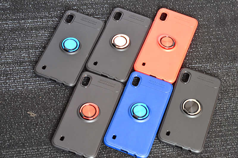 Samsung Galaxy A10 Uyumlu Kılıf Zore Ravel Silikon Kapak - 5