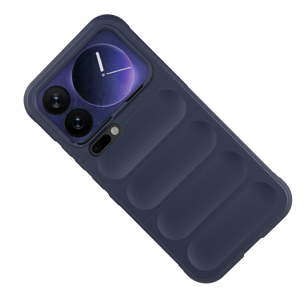 Xiaomi 17 Pro Max Uyumlu Kılıf Esnek TPU Oyuklu Arka Yüzey Tasarımlı Zore Etnik Silikon Kapak - 1