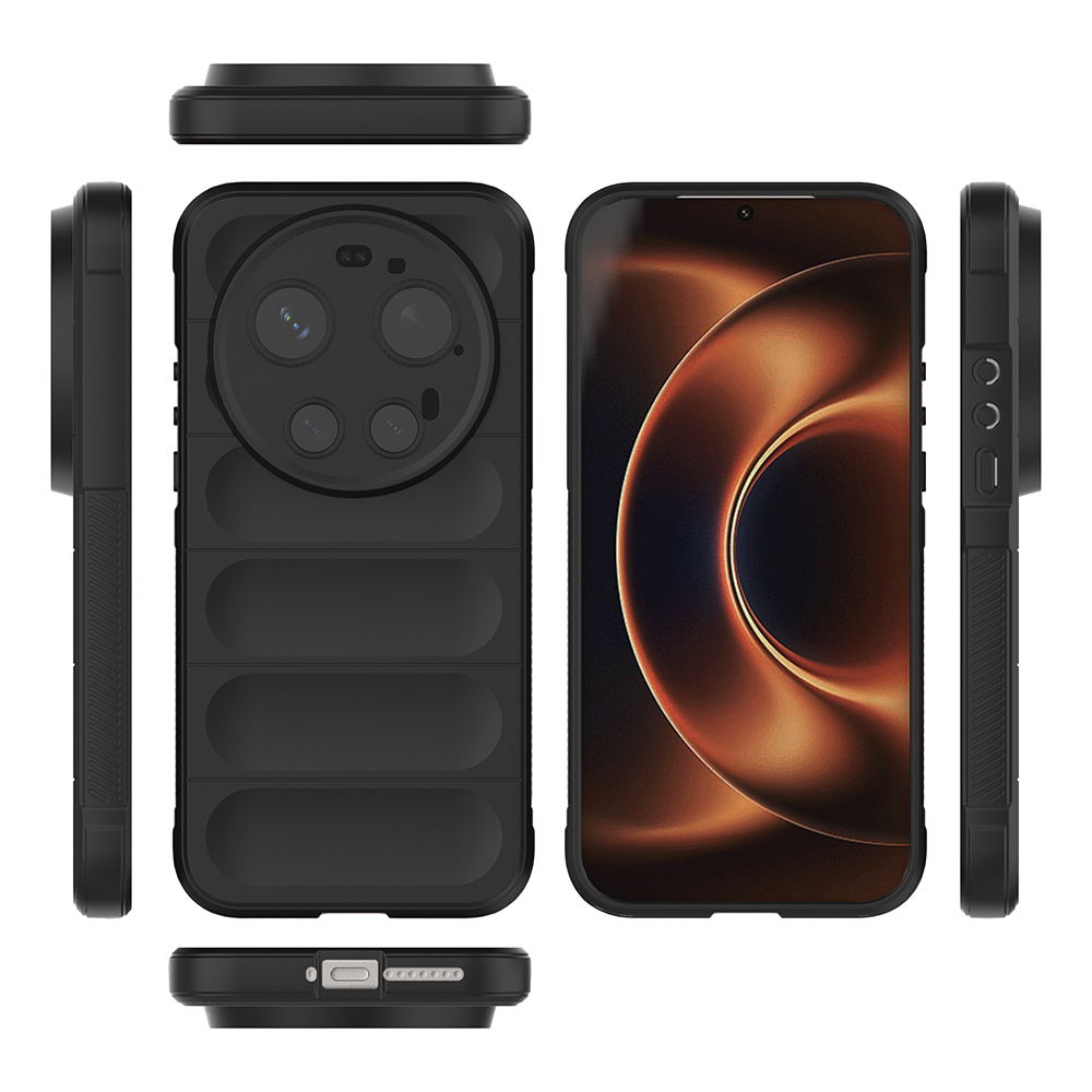 Xiaomi 17 Ultra Uyumlu Kılıf Esnek TPU Oyuklu Arka Yüzey Tasarımlı Zore Etnik Silikon Kapak - 1