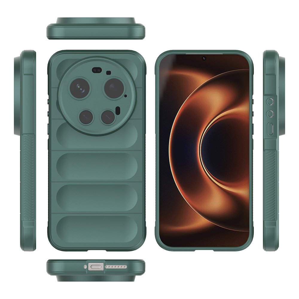 Xiaomi 17 Ultra Uyumlu Kılıf Esnek TPU Oyuklu Arka Yüzey Tasarımlı Zore Etnik Silikon Kapak - 1