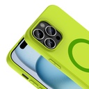 Apple iPhone 14 Pro Max Uyumlu Kılıf M-Safe Şarj Özellikli Zore Aris Silikon Kapak - 1