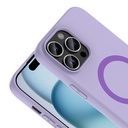 Apple iPhone 14 Pro Max Uyumlu Kılıf M-Safe Şarj Özellikli Zore Aris Silikon Kapak - 1