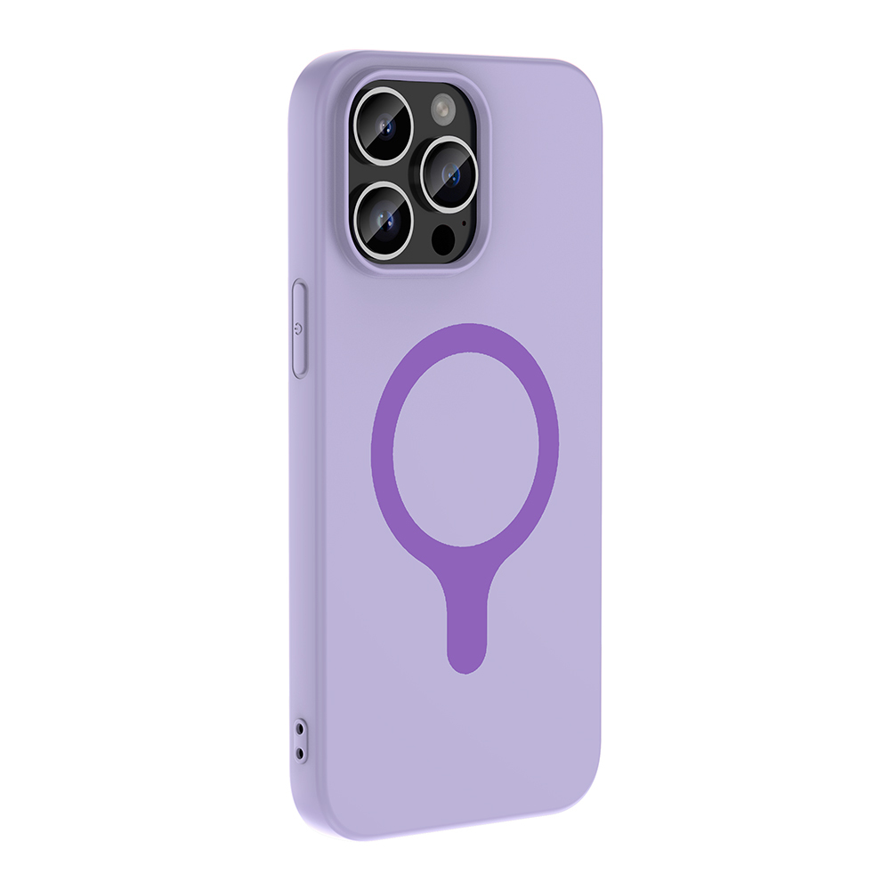 Apple iPhone 14 Pro Max Uyumlu Kılıf M-Safe Şarj Özellikli Zore Aris Silikon Kapak - 2