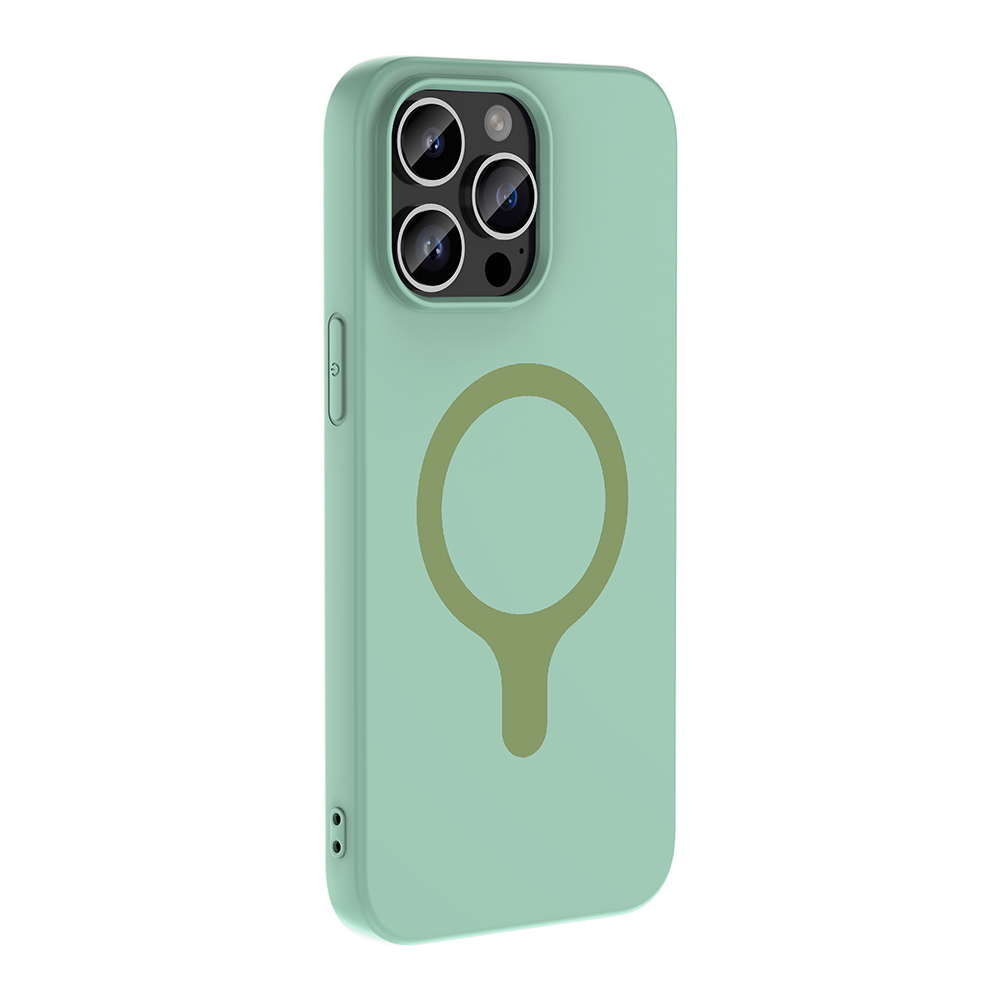 Apple iPhone 14 Pro Max Uyumlu Kılıf M-Safe Şarj Özellikli Zore Aris Silikon Kapak - 2