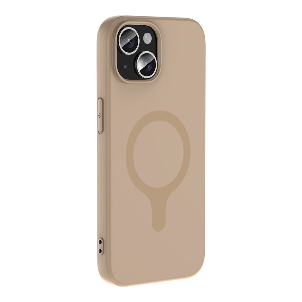 Apple iPhone 15 Uyumlu Kılıf M-Safe Şarj Özellikli Zore Aris Silikon Kapak - 2
