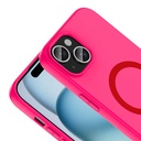 Apple iPhone 15 Uyumlu Kılıf M-Safe Şarj Özellikli Zore Aris Silikon Kapak - 1