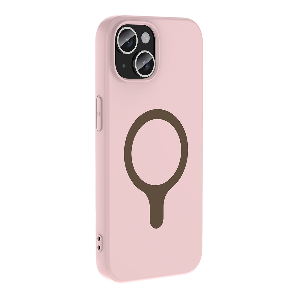 Apple iPhone 15 Uyumlu Kılıf M-Safe Şarj Özellikli Zore Aris Silikon Kapak - 2