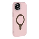 Apple iPhone 15 Uyumlu Kılıf M-Safe Şarj Özellikli Zore Aris Silikon Kapak - 2