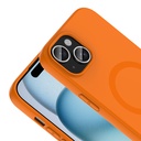 Apple iPhone 15 Uyumlu Kılıf M-Safe Şarj Özellikli Zore Aris Silikon Kapak - 1