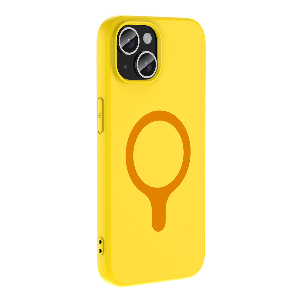 Apple iPhone 15 Uyumlu Kılıf M-Safe Şarj Özellikli Zore Aris Silikon Kapak - 2
