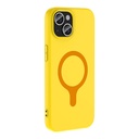 Apple iPhone 15 Uyumlu Kılıf M-Safe Şarj Özellikli Zore Aris Silikon Kapak - 2