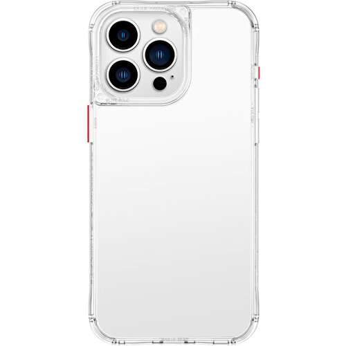 Apple iPhone 15 Pro Max Uyumlu Kılıf SkinArma Şeffaf Airbag Tasarımlı Saido Kapak