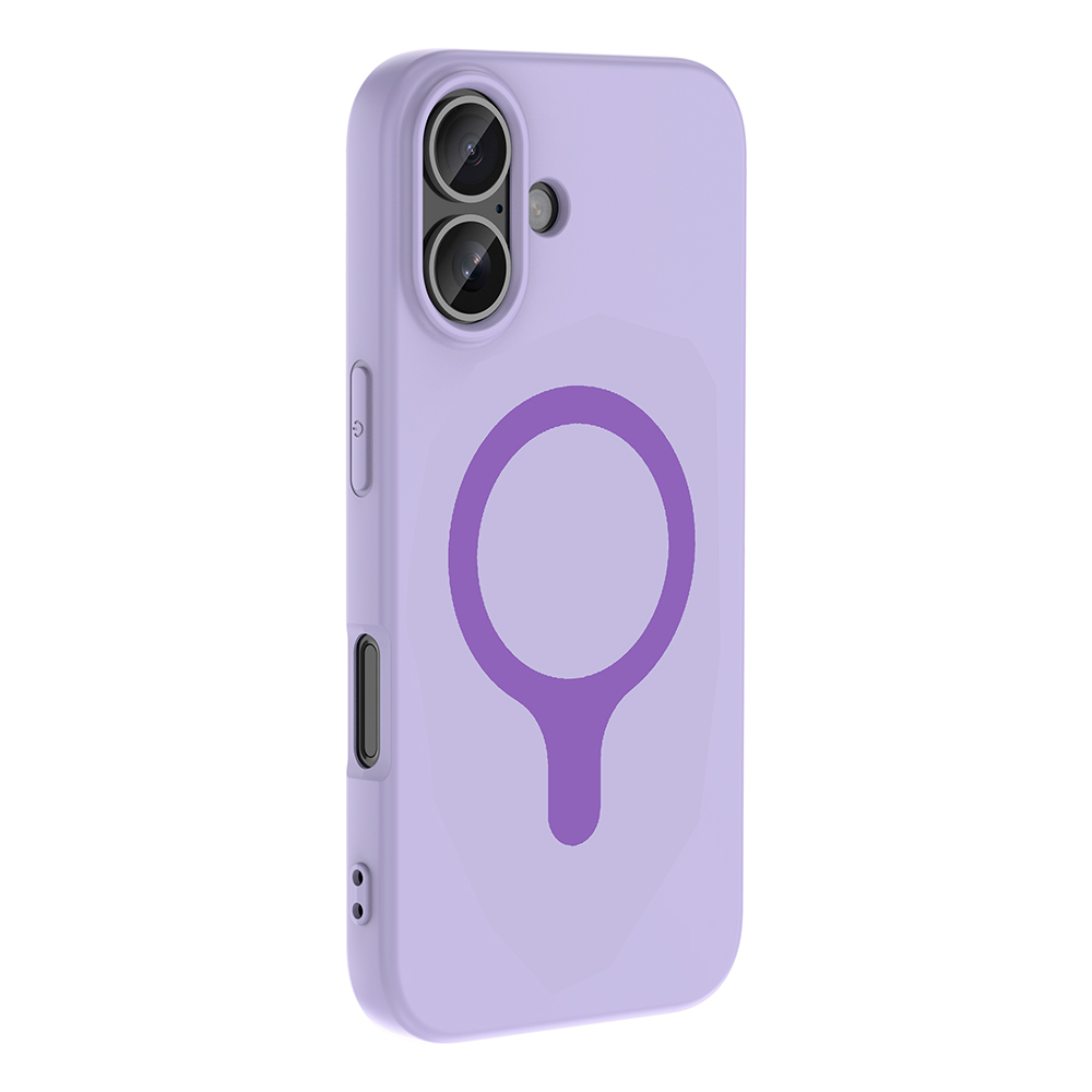 Apple iPhone 16 Uyumlu Kılıf M-Safe Şarj Özellikli Zore Aris Silikon Kapak - 1