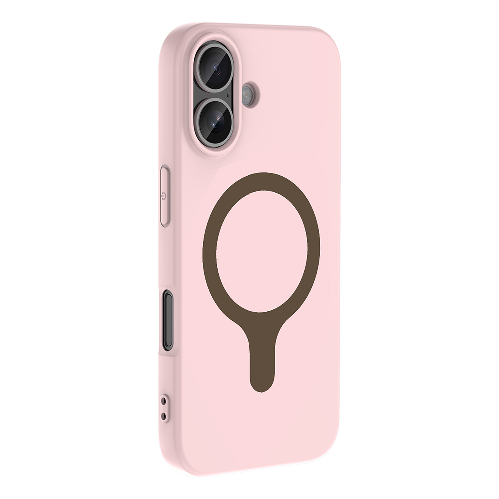 Apple iPhone 16 Uyumlu Kılıf M-Safe Şarj Özellikli Zore Aris Silikon Kapak - 1