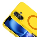 Apple iPhone 16 Uyumlu Kılıf M-Safe Şarj Özellikli Zore Aris Silikon Kapak - 1