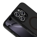 Apple iPhone 16 Pro Uyumlu Kılıf M-Safe Şarj Özellikli Zore Aris Silikon Kapak - 1