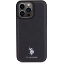 Apple iPhone 15 Pro Max Uyumlu Kılıf U.S. Polo Assn. Orjinal Lisanslı HS Desenli Baskı Logolu Suni Deri Kapak