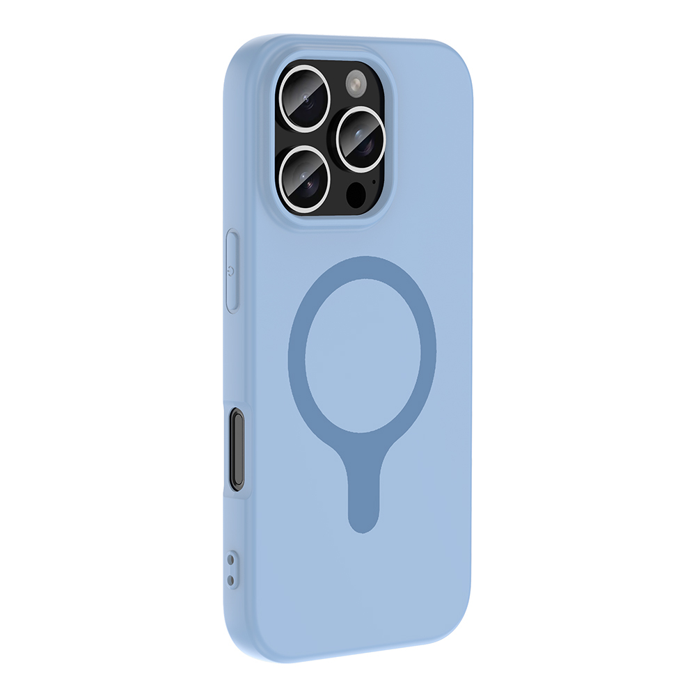 Apple iPhone 16 Pro Uyumlu Kılıf M-Safe Şarj Özellikli Zore Aris Silikon Kapak - 2