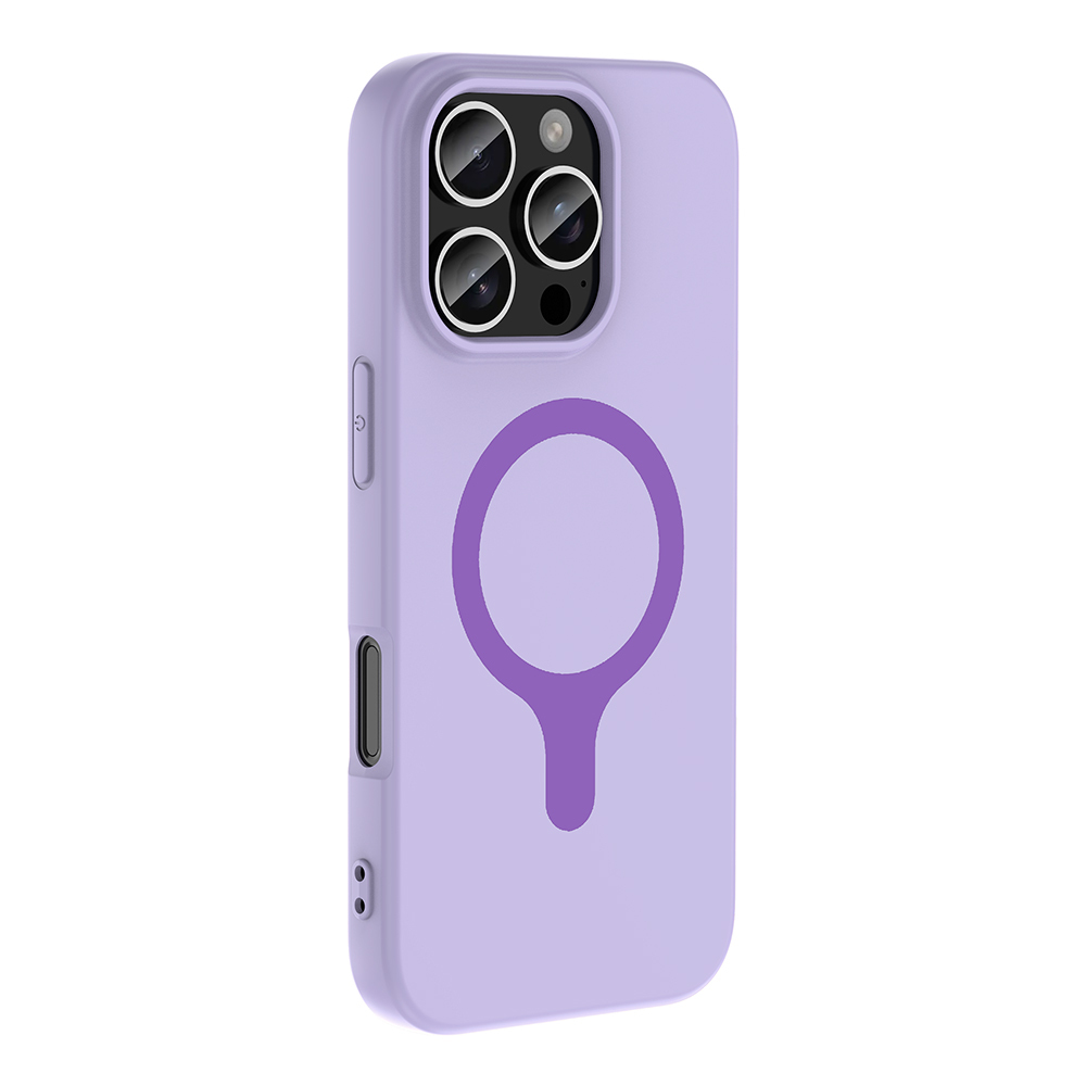 Apple iPhone 16 Pro Uyumlu Kılıf M-Safe Şarj Özellikli Zore Aris Silikon Kapak - 2
