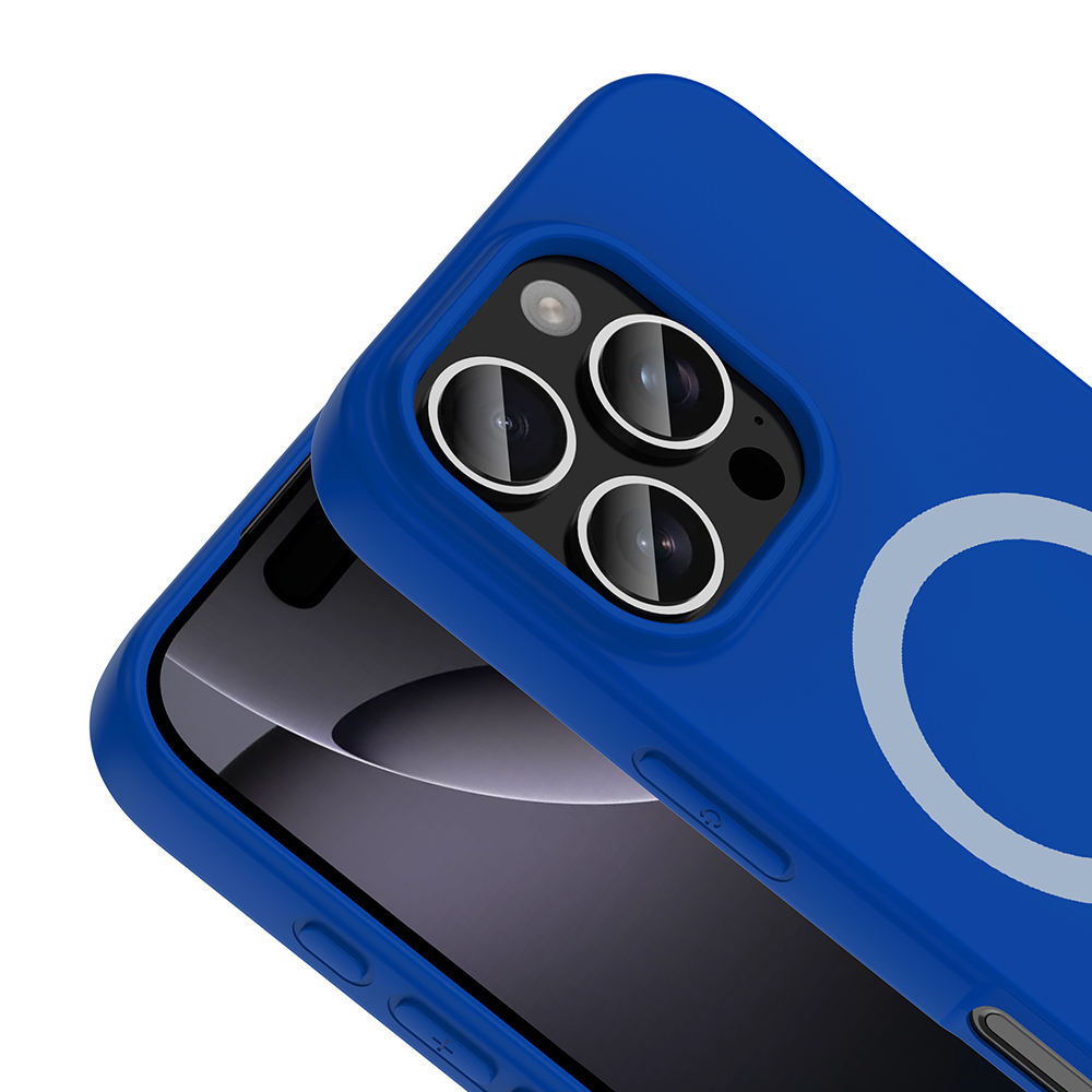 Apple iPhone 16 Pro Uyumlu Kılıf M-Safe Şarj Özellikli Zore Aris Silikon Kapak - 1