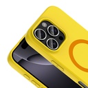 Apple iPhone 16 Pro Uyumlu Kılıf M-Safe Şarj Özellikli Zore Aris Silikon Kapak - 1