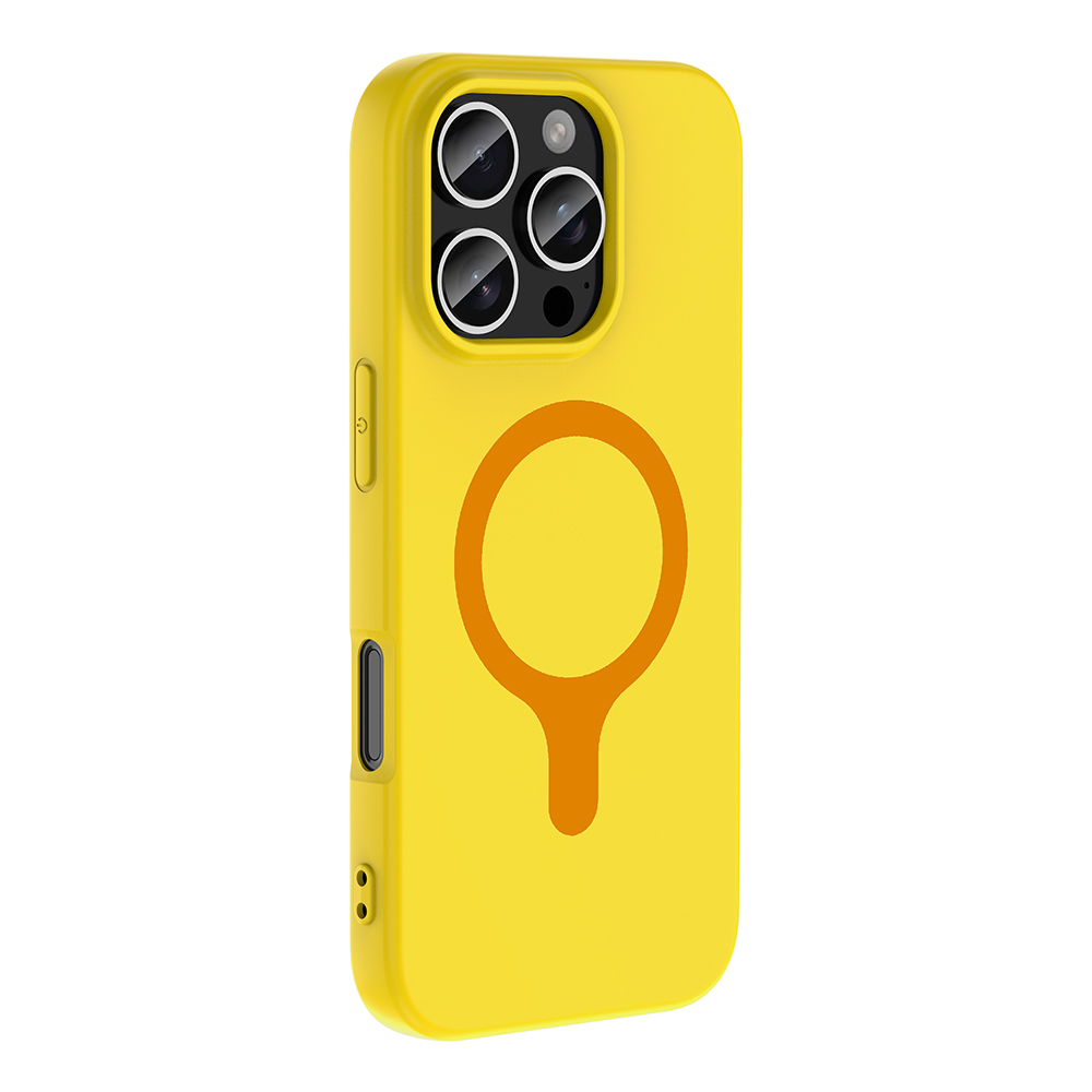 Apple iPhone 16 Pro Uyumlu Kılıf M-Safe Şarj Özellikli Zore Aris Silikon Kapak - 2