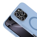 Apple iPhone 16 Pro Max Uyumlu Kılıf M-Safe Şarj Özellikli Zore Aris Silikon Kapak - 1