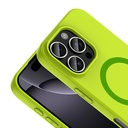 Apple iPhone 16 Pro Max Uyumlu Kılıf M-Safe Şarj Özellikli Zore Aris Silikon Kapak - 1