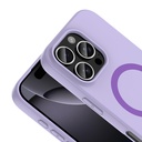 Apple iPhone 16 Pro Max Uyumlu Kılıf M-Safe Şarj Özellikli Zore Aris Silikon Kapak - 1